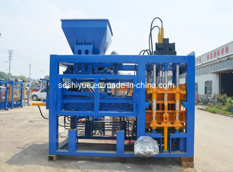 Qt6-15 Fully Automatic Hydraulic Concrete Hollow/Paving/Solid/Curbstone/Paver/Porous Block/Brick Making Machine