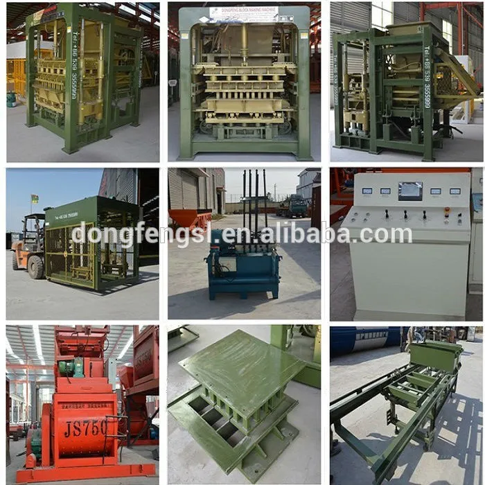 Qt8-15 Automatic Paver Block Machine for Road Pavement