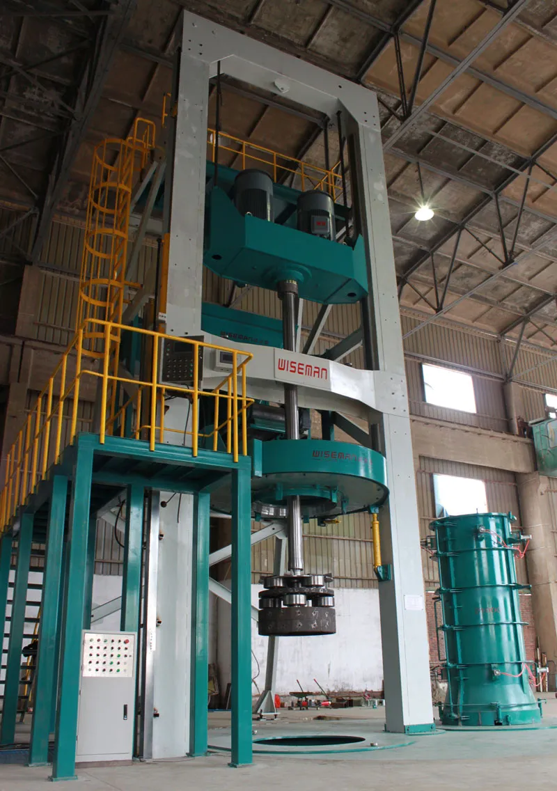 Radial Extrusion Pipe Making Machine 300-1200/2.5m