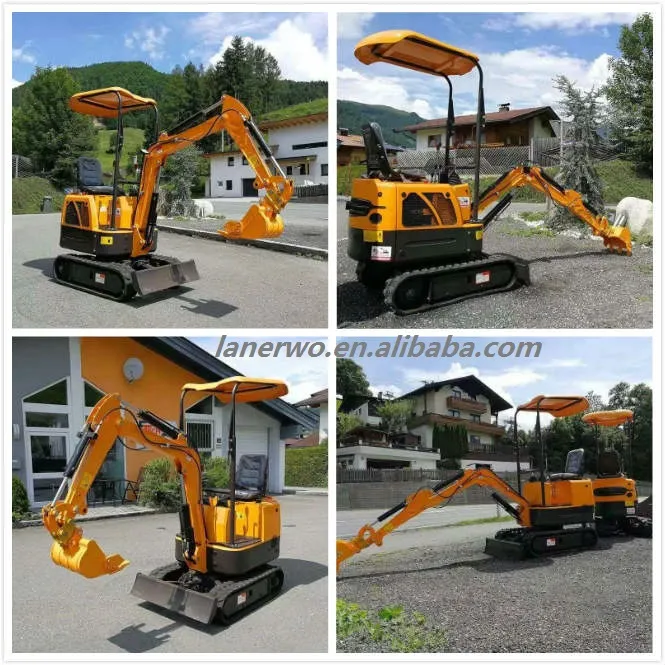 Rhinoceros 2021 Hot Sale Mini Excavators 1 Ton, Xiniu Mini Digger Xn12