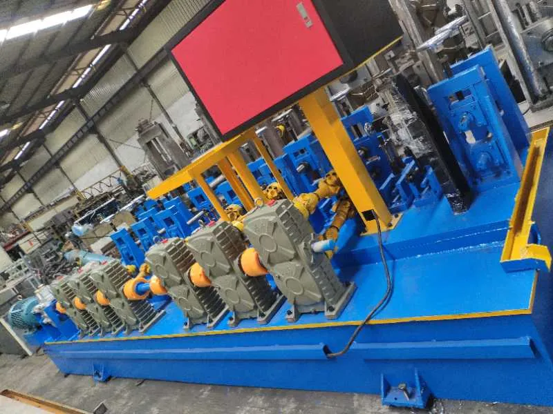 Round and Square Tubing Stainless Steel Welded Pipe Mill Line