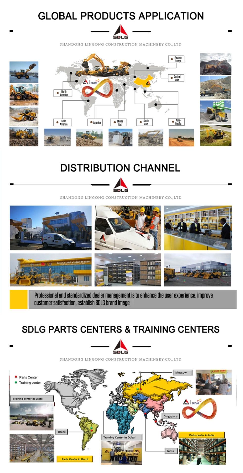 Sdlg B876f Multi-Function Building Construction Loader Excavator Backhoe for Urban