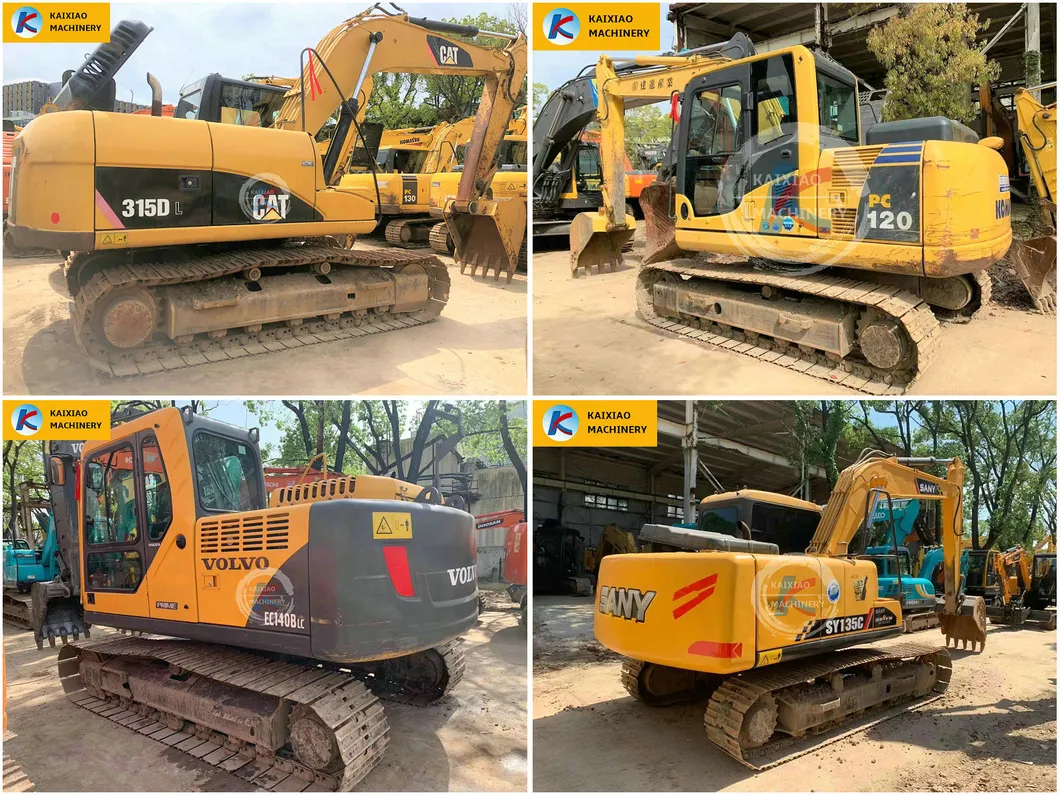 Second-Hand Used Komatsu PC128 138 Used Komatsu 12ton 13ton Excavator with CE