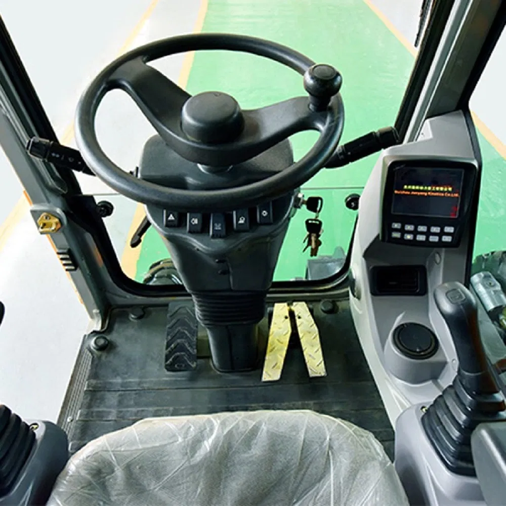 Simple Operating Construction Machinery 1.6ton Hydraulic Excavator Mini Wheel Digger for Sale Prices