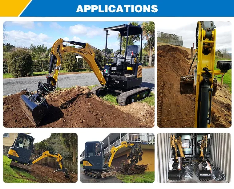 Small Crawler Digger Hydraulic Mini Excavator
