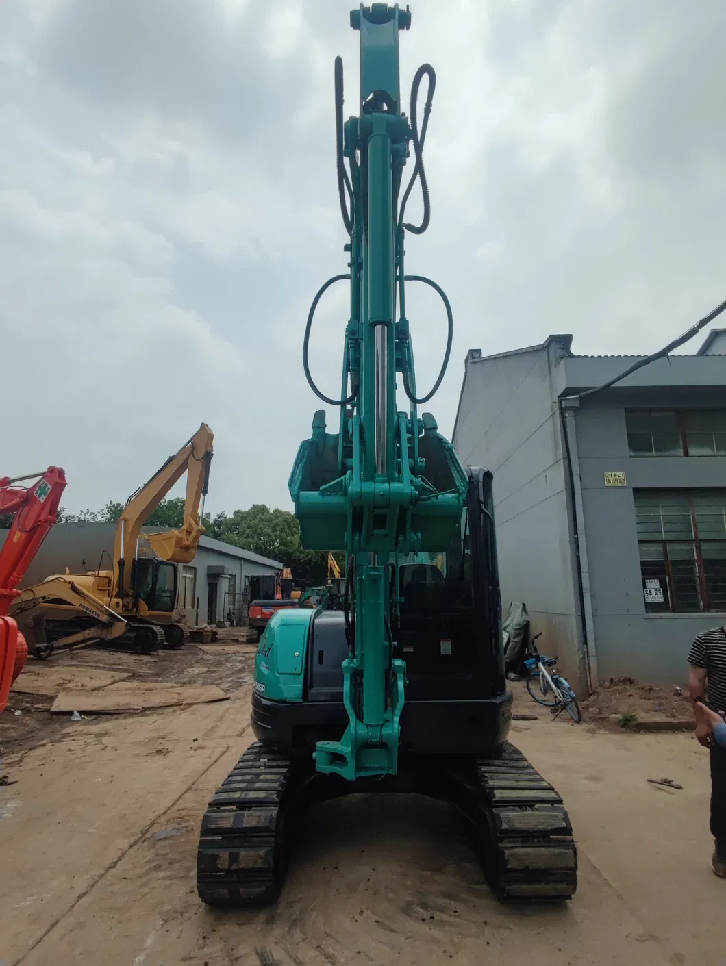 Small Crawler Excavator for Sale Digging Machine / Small Sk50 Hydraulic Digger