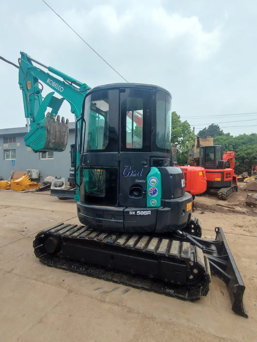 Small Crawler Excavator for Sale Digging Machine / Small Sk50 Hydraulic Digger