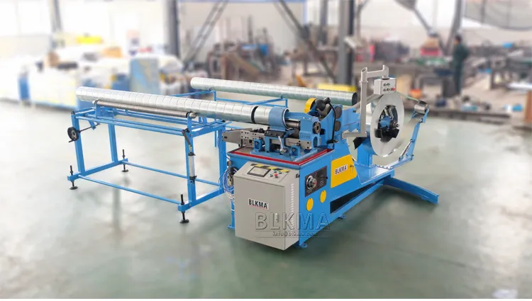 Spiro Duct Manufacture Auto Line, Sprial HVAC Air Round Ductproduction Line