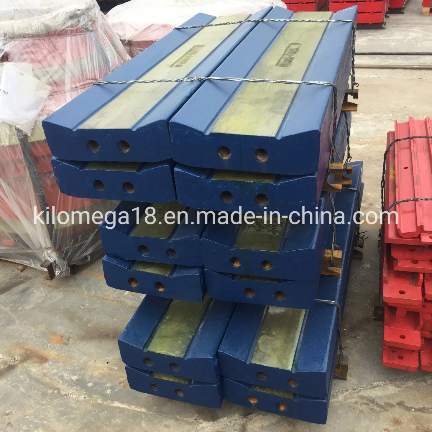 Square Steel Impact Liner Blow Bar for Impact Crusher Parts for Sale