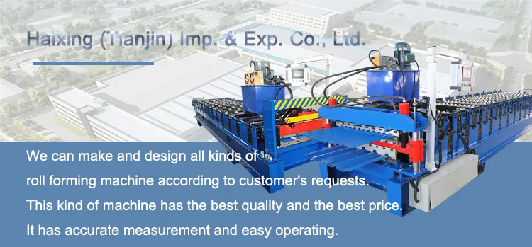 Step Tile Roll Forming Machine Cold Trapezoidal Steel