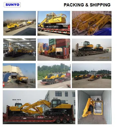Sunyo Sy15 Mini Excavator Is Hydraulic Excavator, Similar as Mini Loader, Wheel Loader, Crawler Excavator,