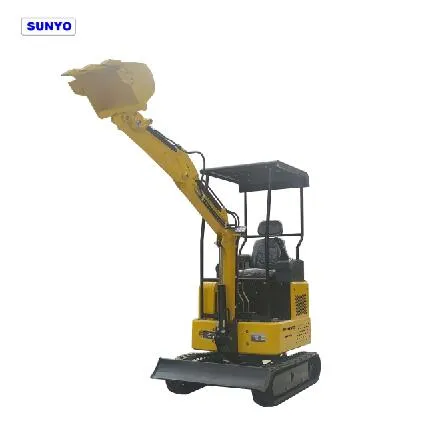 Sunyo Sy15 Mini Excavator Is Hydraulic Excavator, Similar as Wheel Loaders, Crawler Excavator,