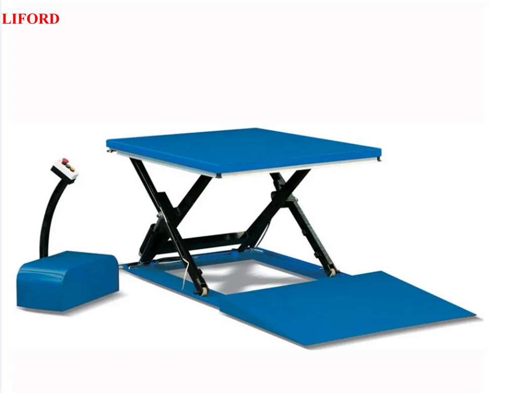 Super Low Profile Stationary Electric Lift Table Hy1003 Series