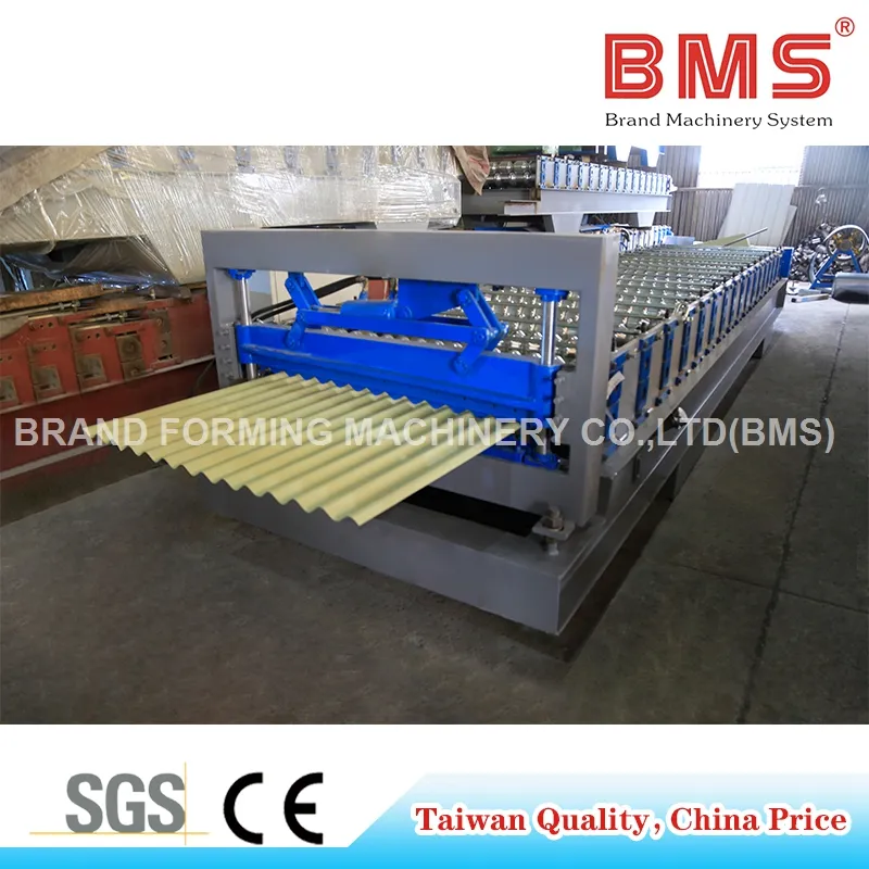 Taiwan Quality Corrugated Roofing Sheet Forming Machine for Yx18-728 Profile