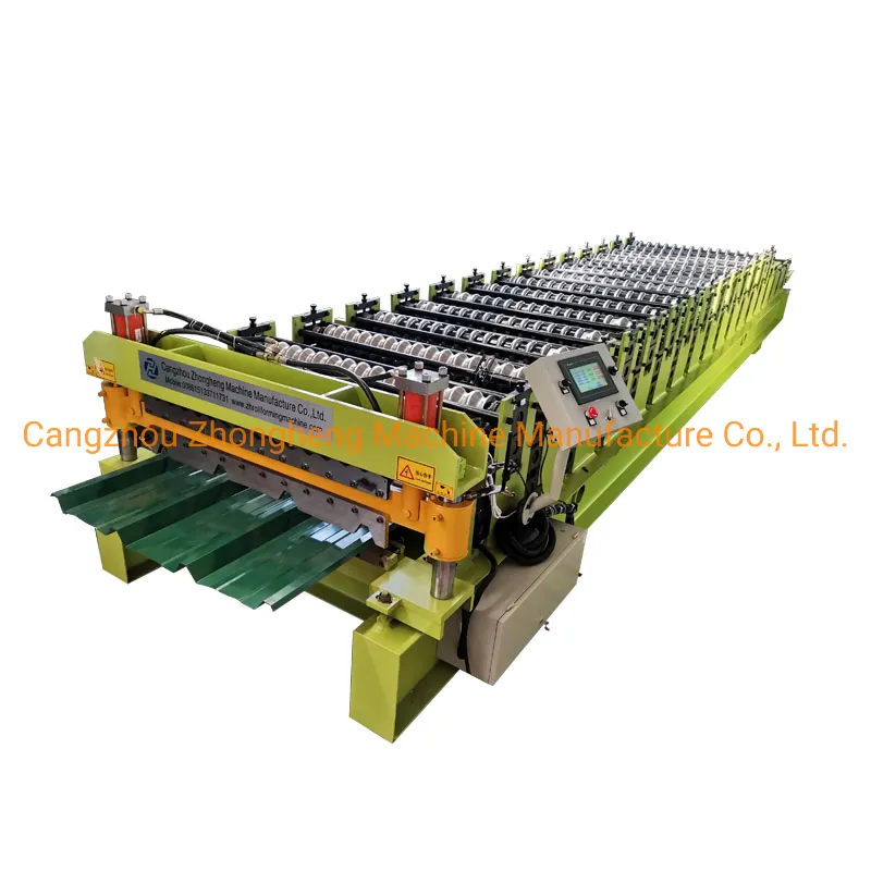 Tr4 Tr5 Double Deck Roll Forming Machine for Peru Chile Market