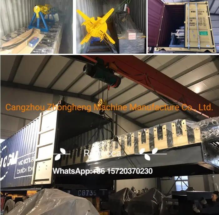 Tr4 Tr5 Double Deck Roll Forming Machine for Peru Chile Market