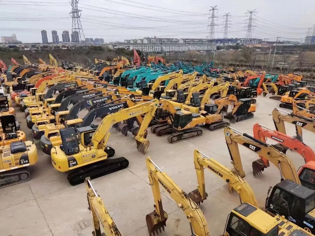 Used Caterpillar Crawler Excavator E70b Small Excavator Digger with Semi Auto system for Sale