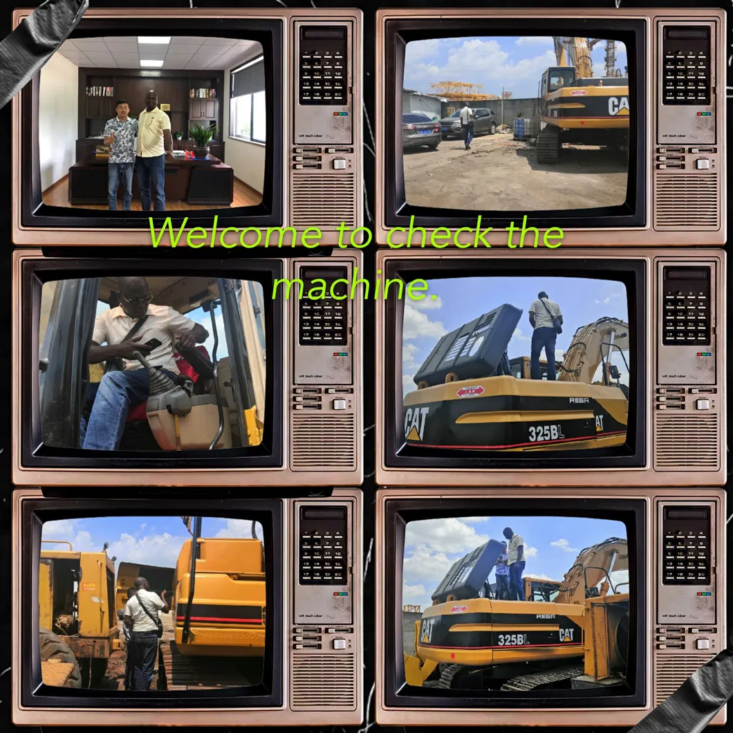 Used/Second Hand/ 20ton Cat 320c/321/318 Construction Machine/Crawler Digger/Jcb Excavators for Sale