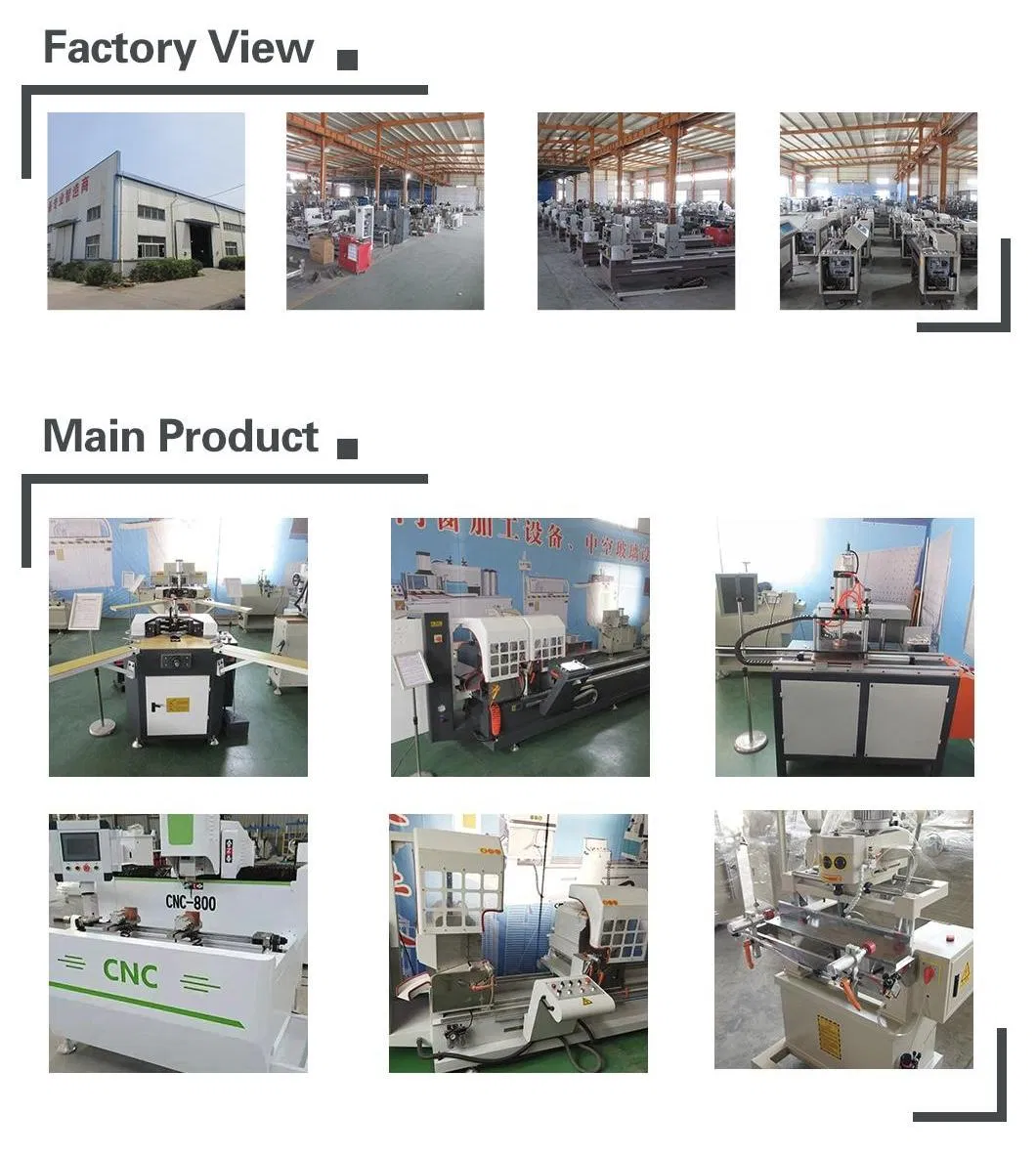 Window Machine/Aluminum Cutting Machines Aluminium Window Door Double Mitre Saw