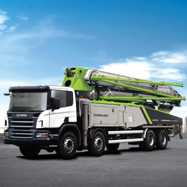 Zoomlion 65m Second Hand Cement Mixer Concrete Pump Truck
