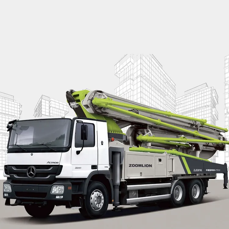 Zoomlion 65m Second Hand Cement Mixer Concrete Pump Truck